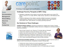 Tablet Screenshot of carepointsoftware.com